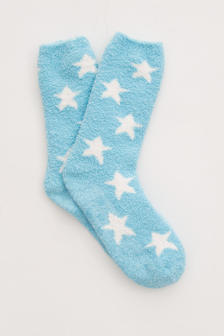 Country Star Cozy Fun Socks - Crew - P.J. Salvage