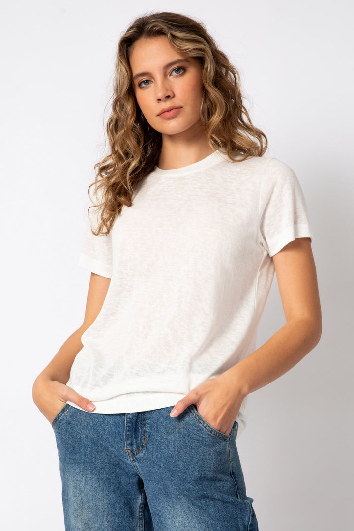 Back To Basics Short Sleeve Top - P.J. Salvage