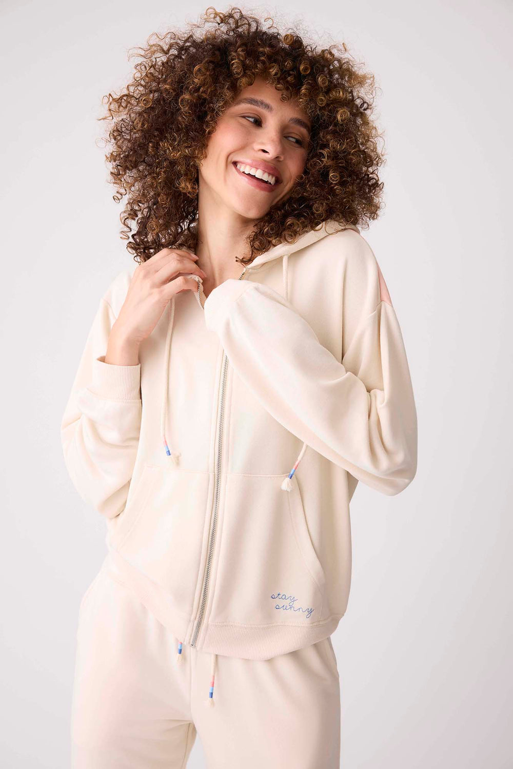 Sunrise Stripes Zip Hoodie - P.J. Salvage