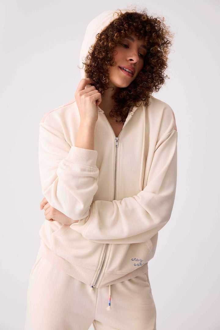 Sunrise Stripes Zip Hoodie - P.J. Salvage