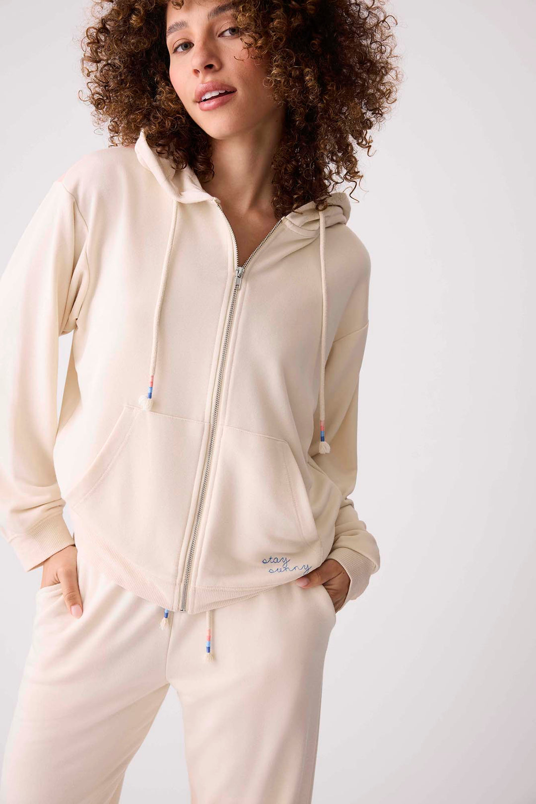 Sunrise Stripes Zip Hoodie - P.J. Salvage