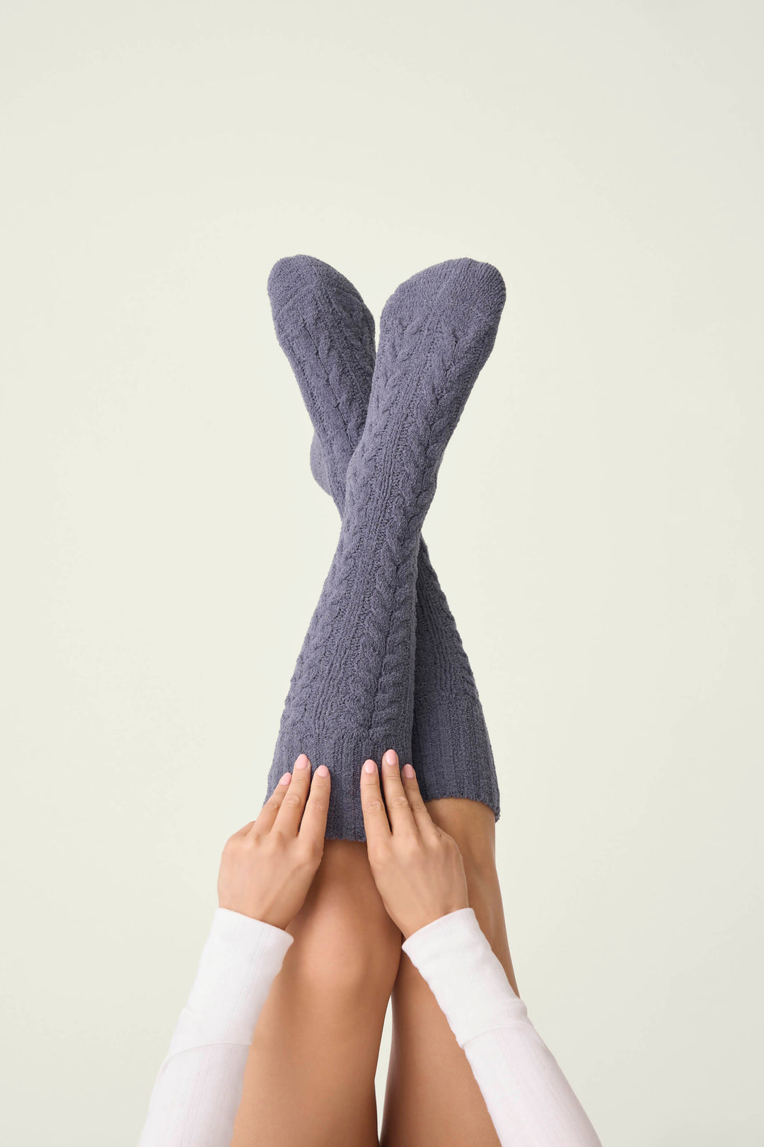 Chenille Cozy Cable Knee Socks - Knee High - P.J. Salvage