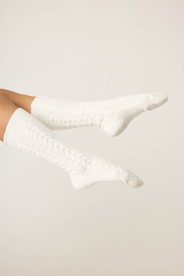 Chenille Cozy Cable Knee Socks - Knee High - P.J. Salvage