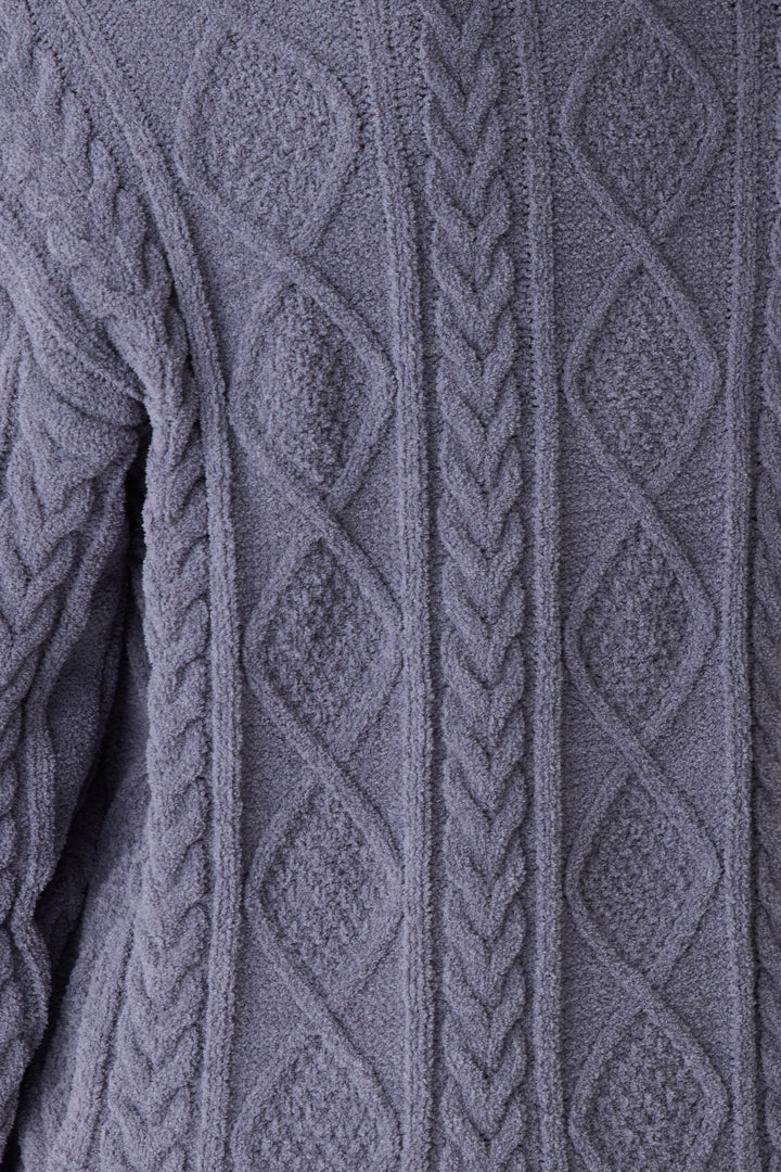 Chenille Cozy Cable Quarter Zip Sweater - Sweaters - P.J. Salvage