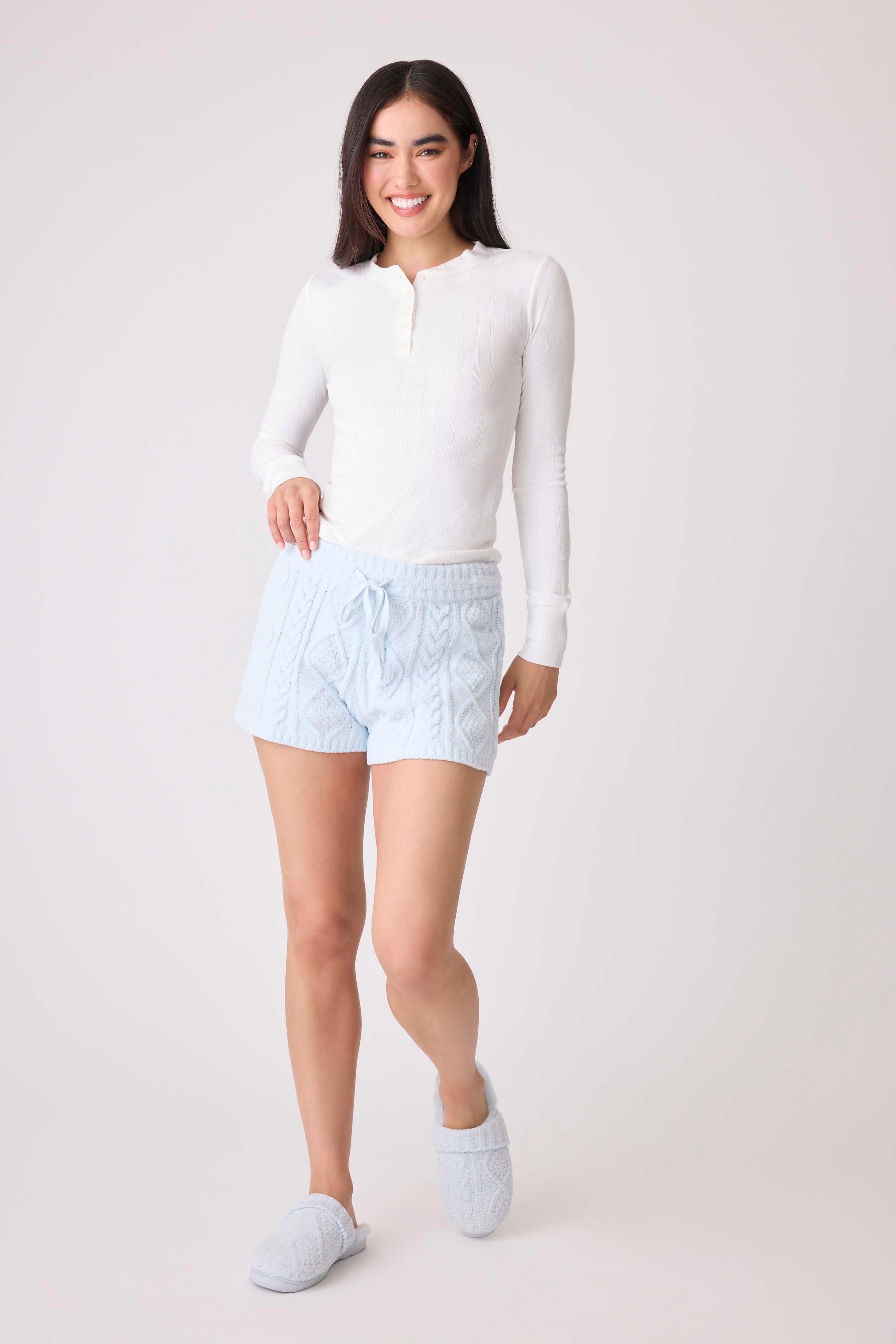 Womens sweater shorts discount