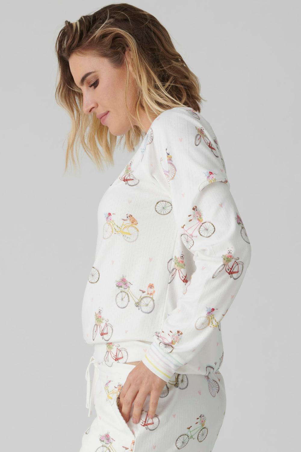 Floral Market Long Sleeve Top - P.J. Salvage