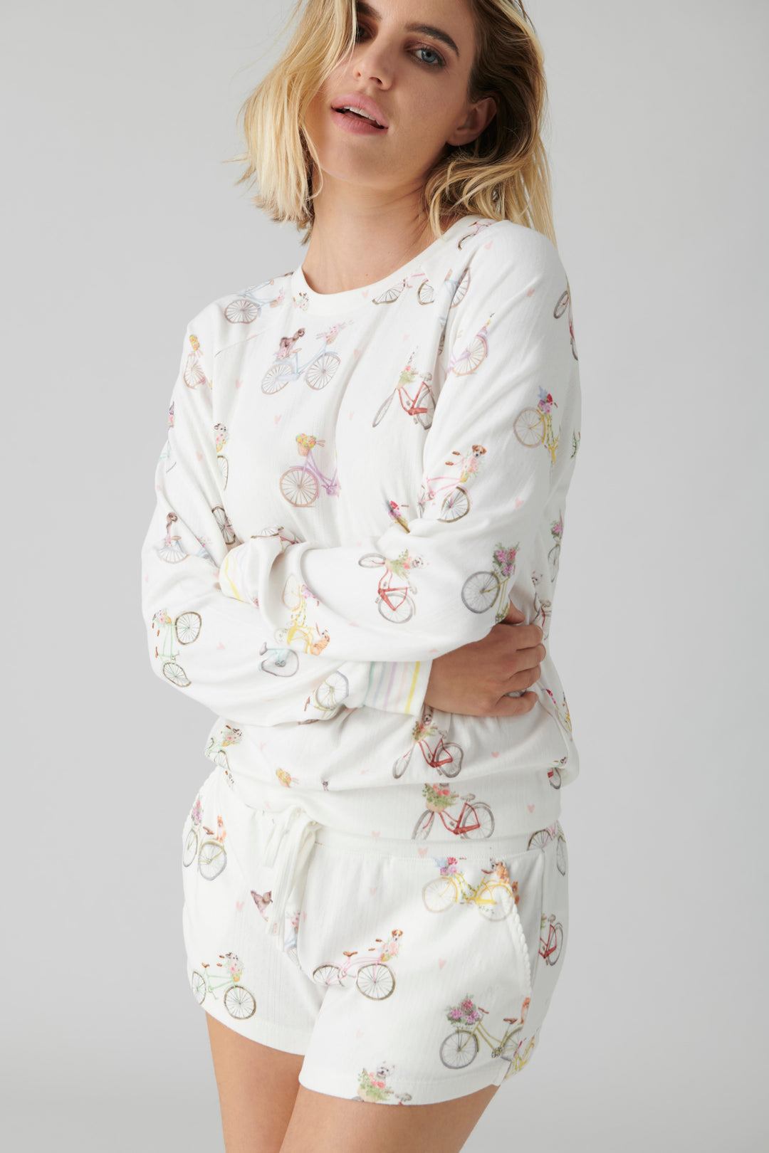 Floral Market Long Sleeve Top - P.J. Salvage