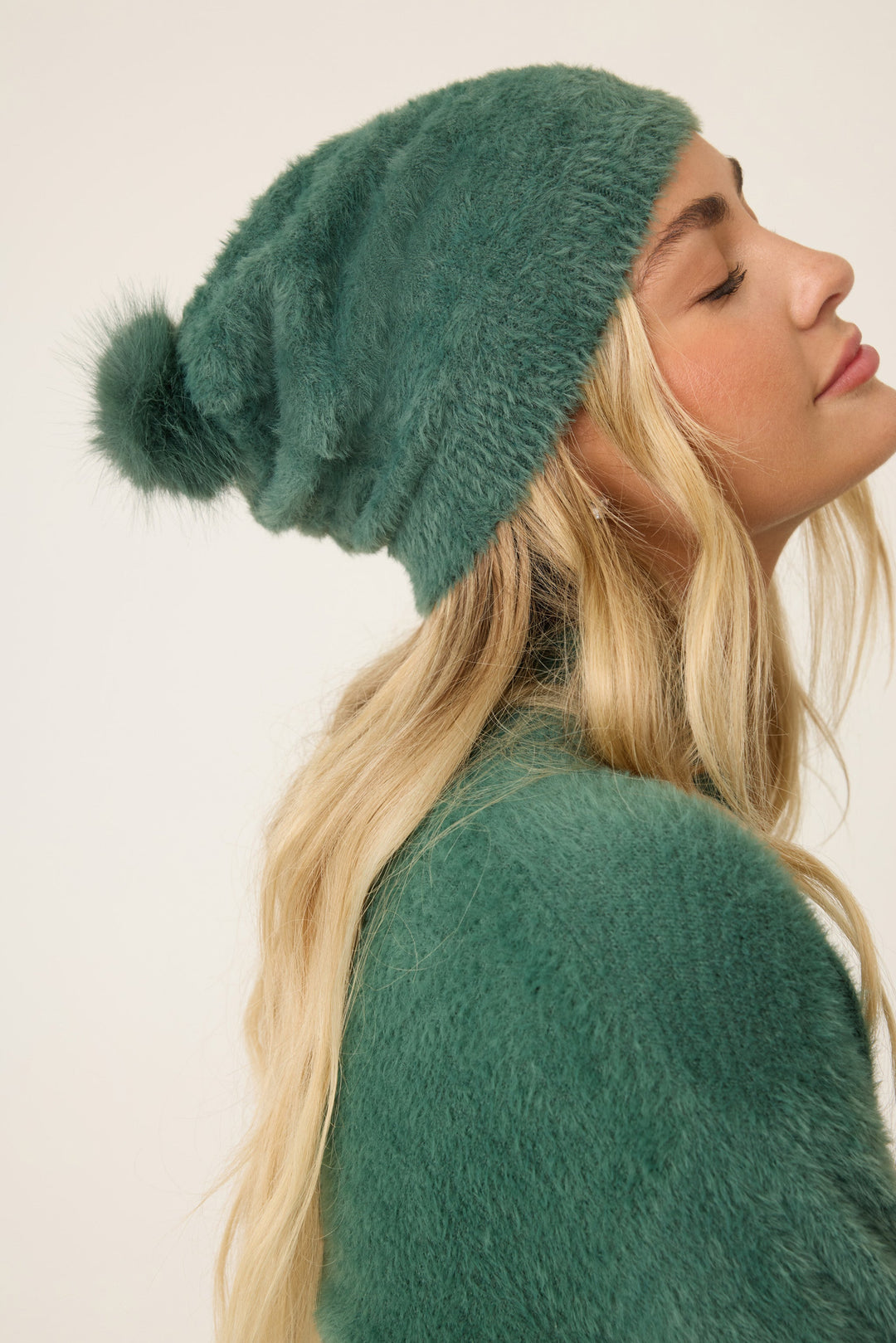 Campfire Cozy Feather Knit Beanie - P.J. Salvage