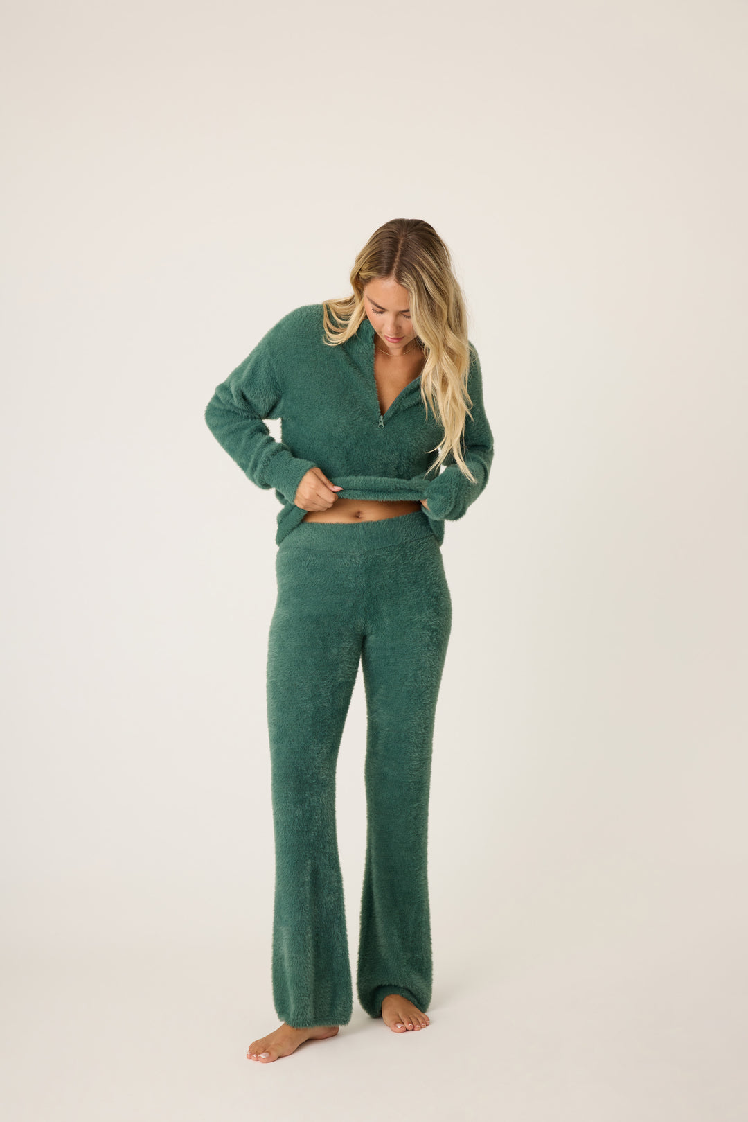 Campfire Cozy Feather Knit Lounge Pants - Pants - P.J. Salvage