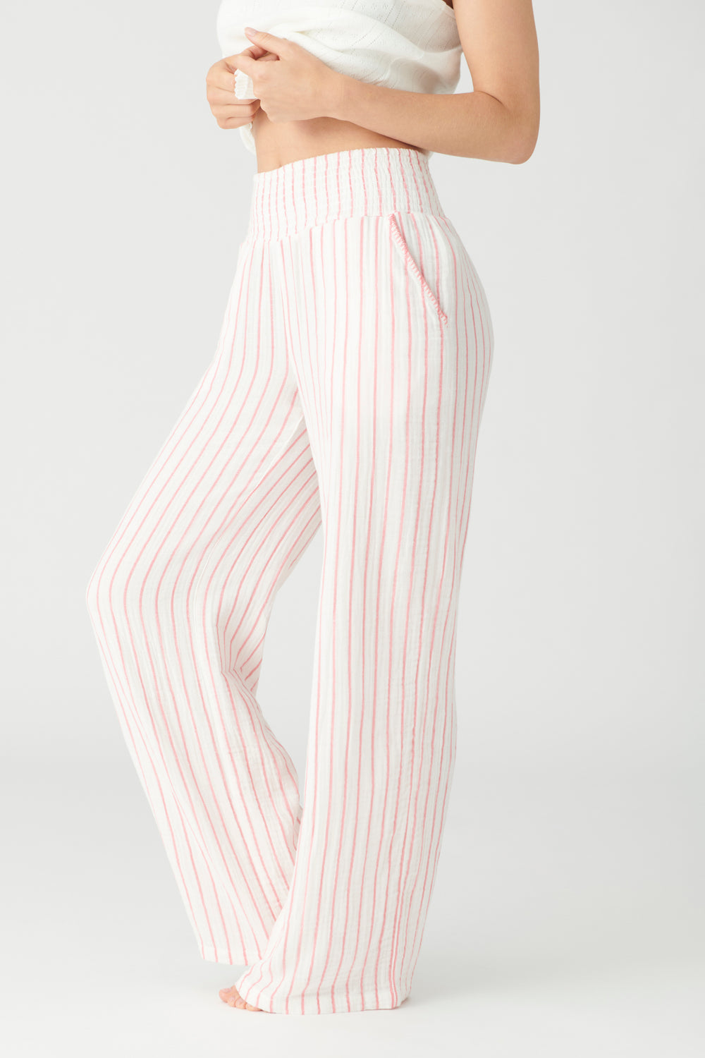 PJ Salvage Forever Loved Pant- Ivory