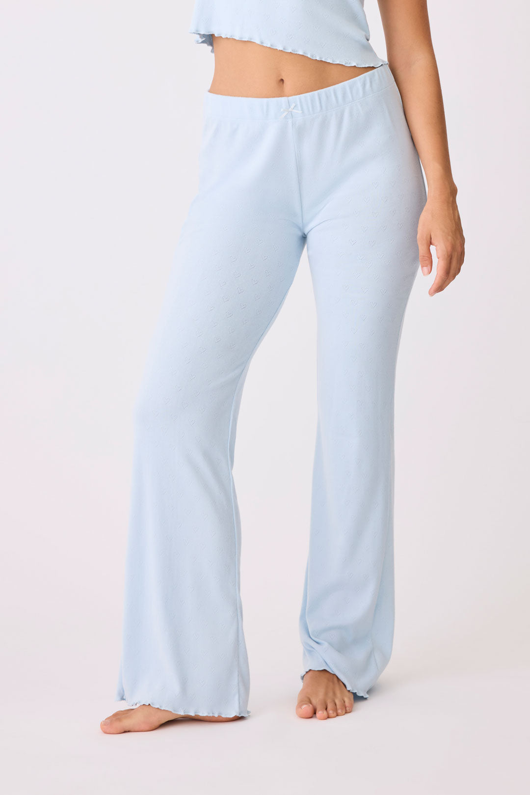 Pointelle Hearts Pants - P.J. Salvage