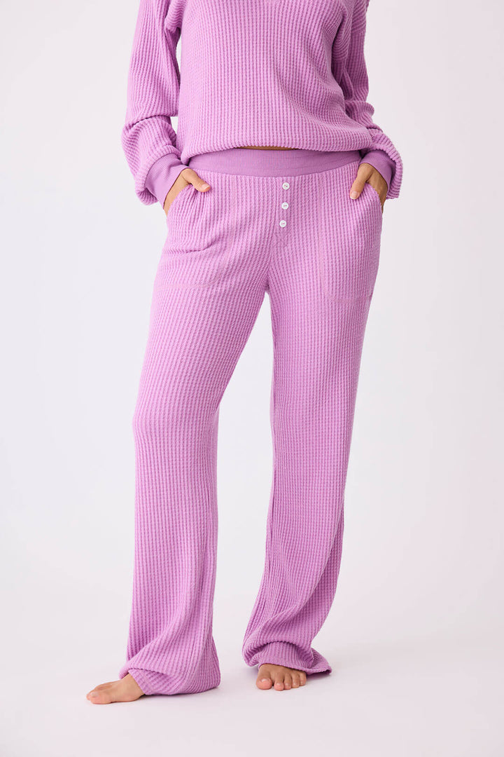 Waffle Knit Pants - P.J. Salvage