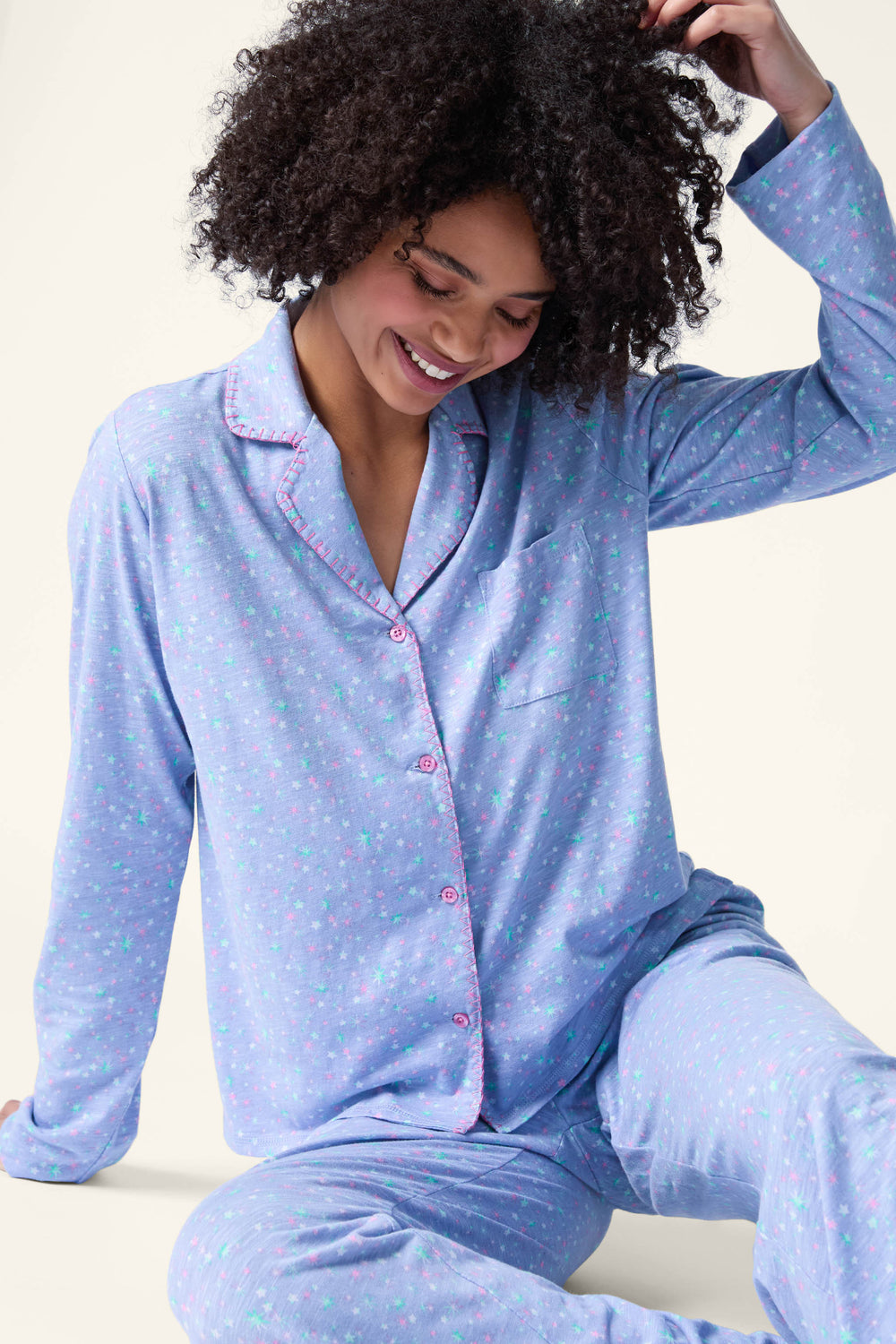 Star Gazer Long Sleeve Top - Long Sleeve Tops - P.J. Salvage