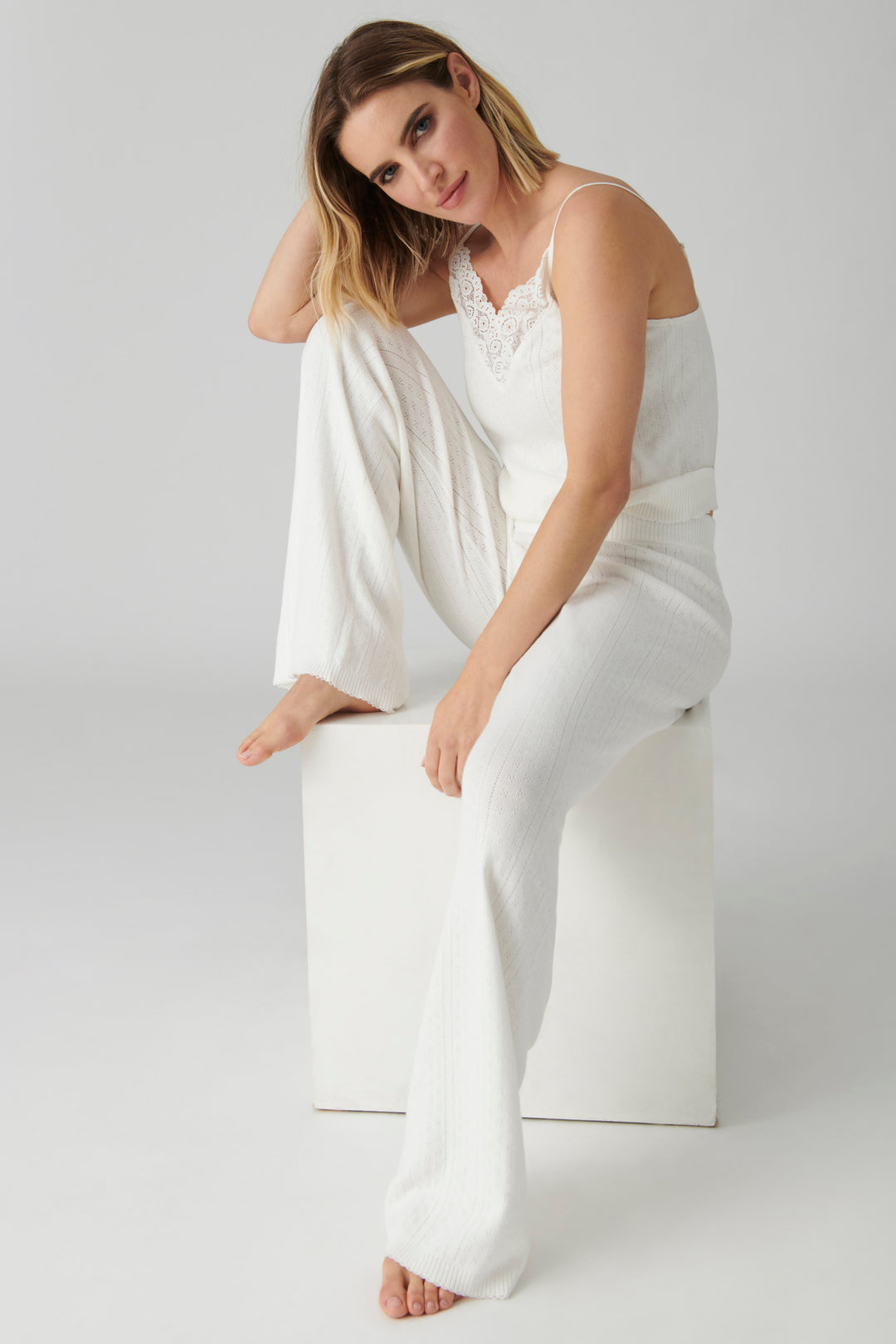 Sweetheart Pointelle Camisole - P.J. Salvage