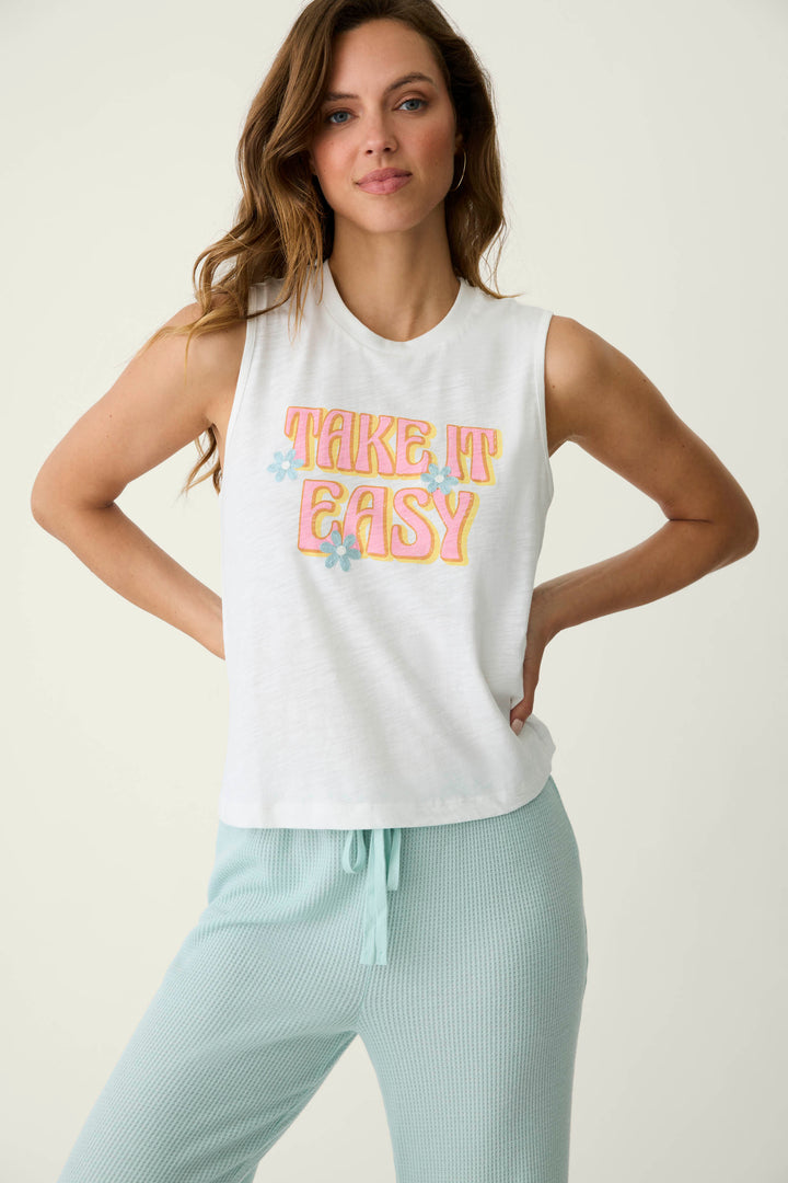 Take It Easy Tank - Tank Tops - P.J. Salvage