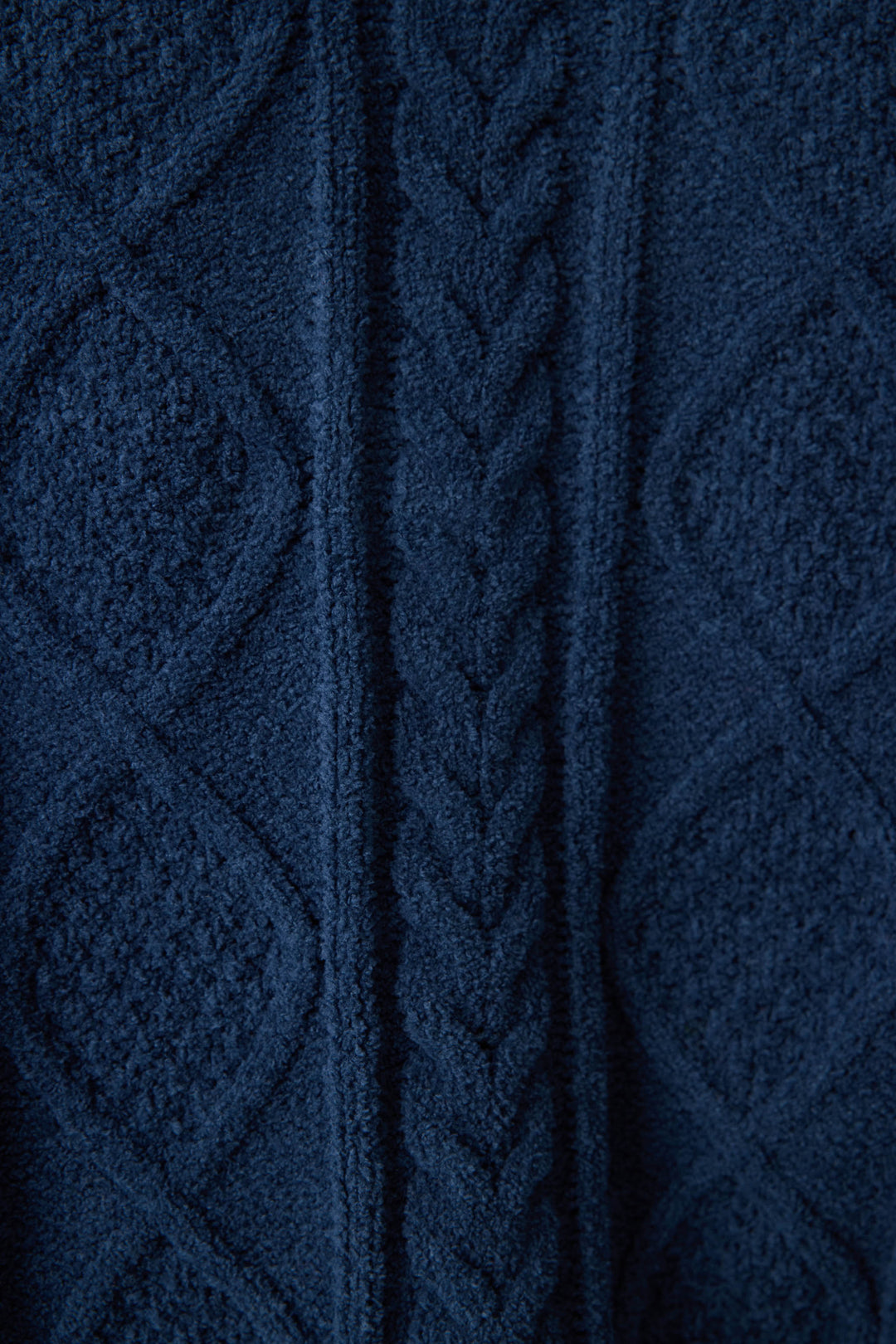 Chenille Cable Knit V-Neck Sweater - Sweaters - P.J. Salvage