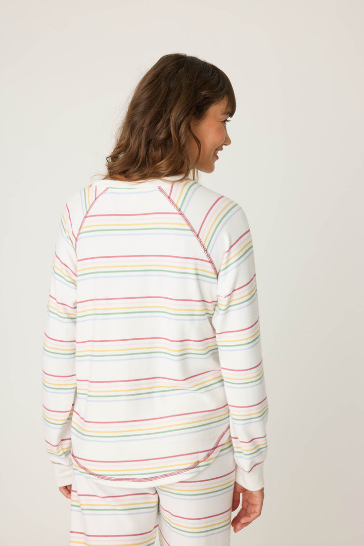 Joy To The World Waffle Thermal Long Sleeve Top - Long Sleeve Tops - P.J. Salvage
