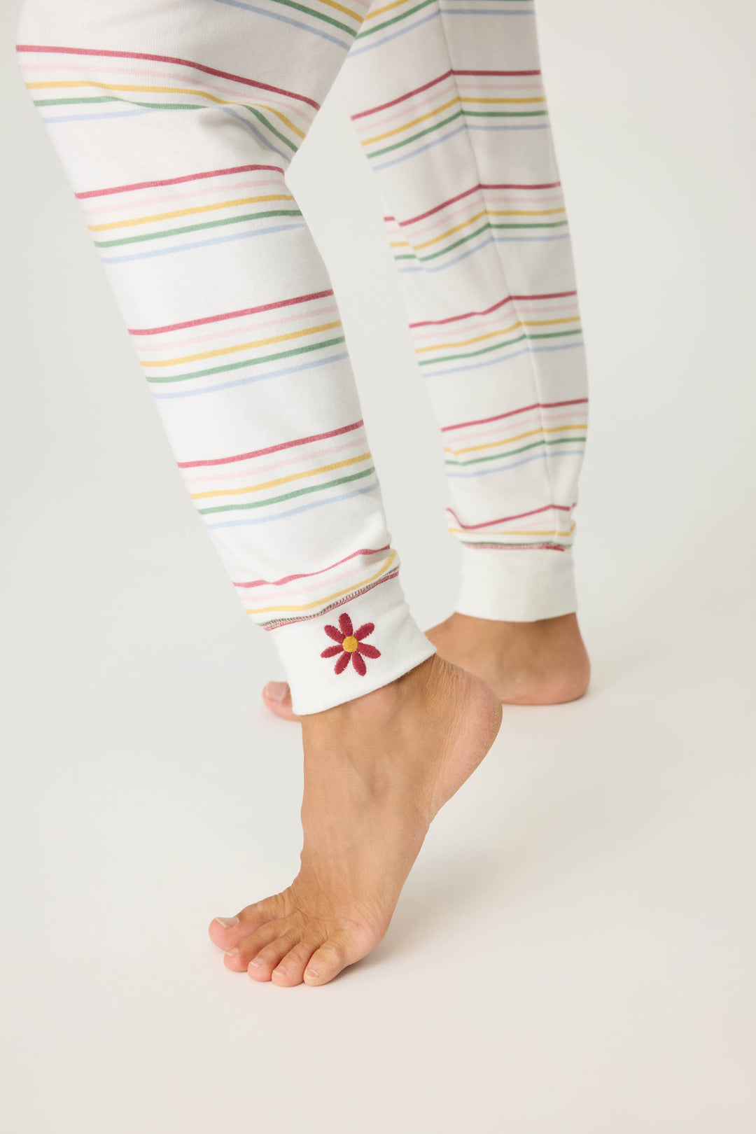 Joy To The World Waffle Thermal Jammie Pants - Pants - P.J. Salvage