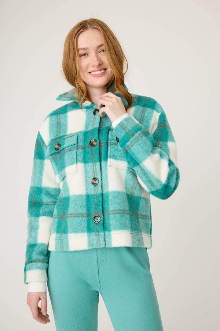 Cozy Plaid Jacket - P.J. Salvage