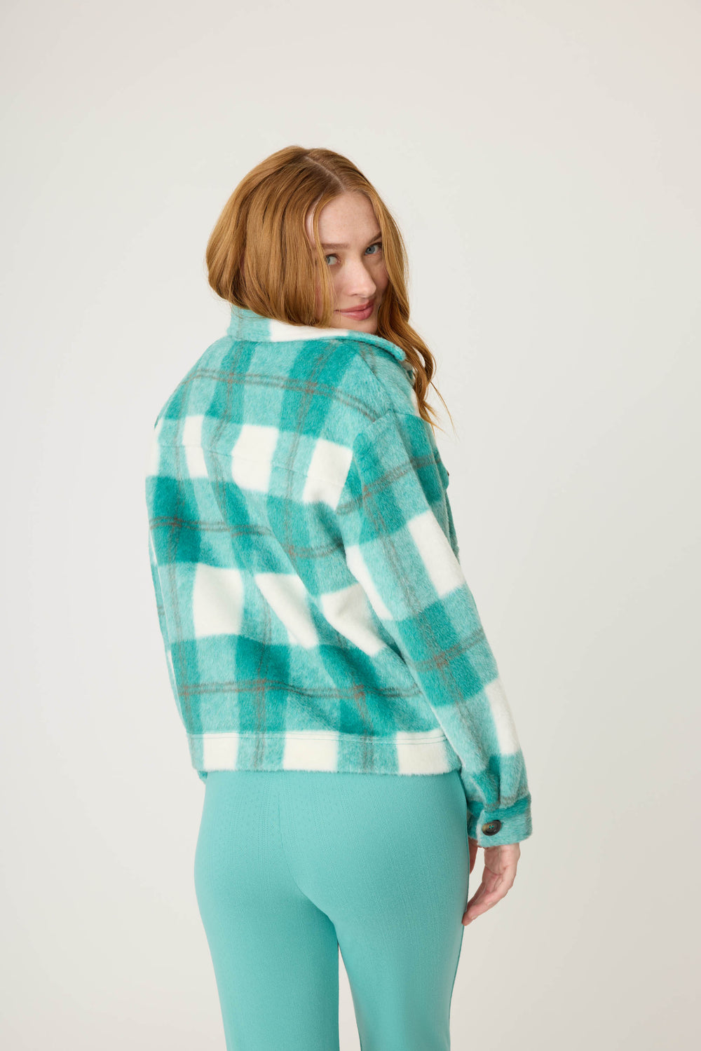 Cozy Plaid Jacket - P.J. Salvage