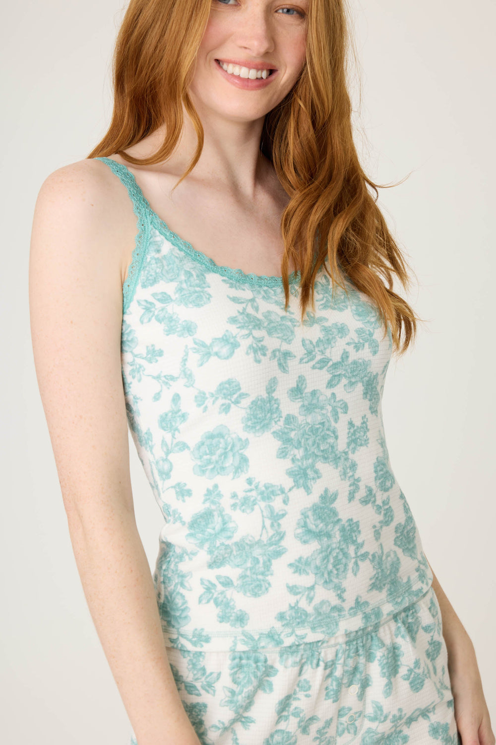 Lacey Jade Floral Cami - P.J. Salvage