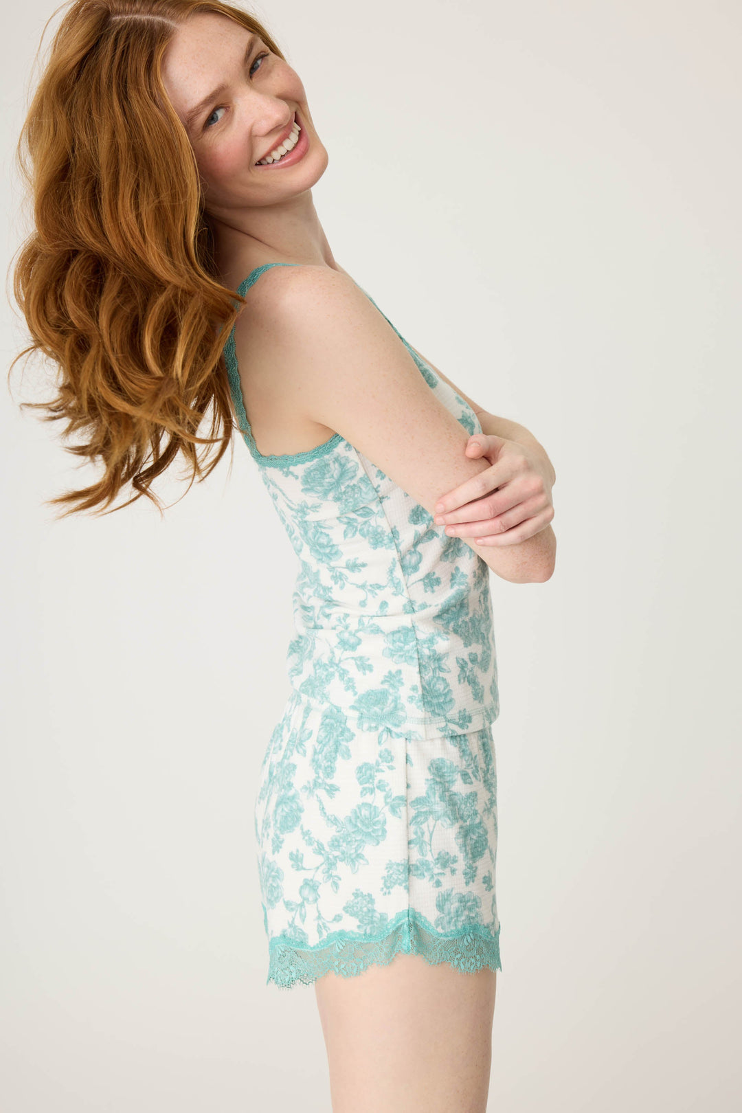 Lacey Jade Floral Cami - P.J. Salvage