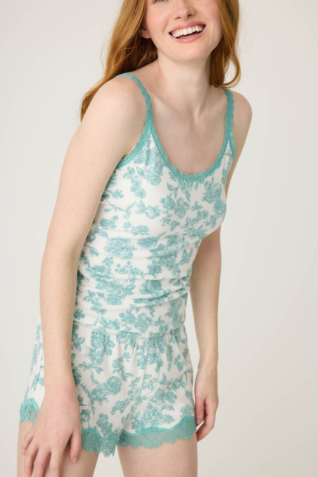 Lacey Jade Floral Cami - P.J. Salvage