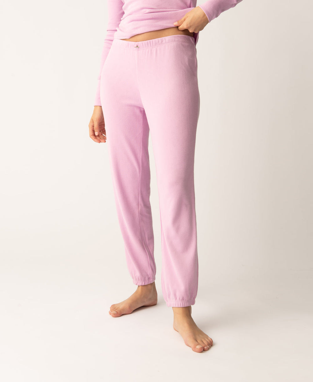 More Amour Pointelle Banded Pants - P.J. Salvage