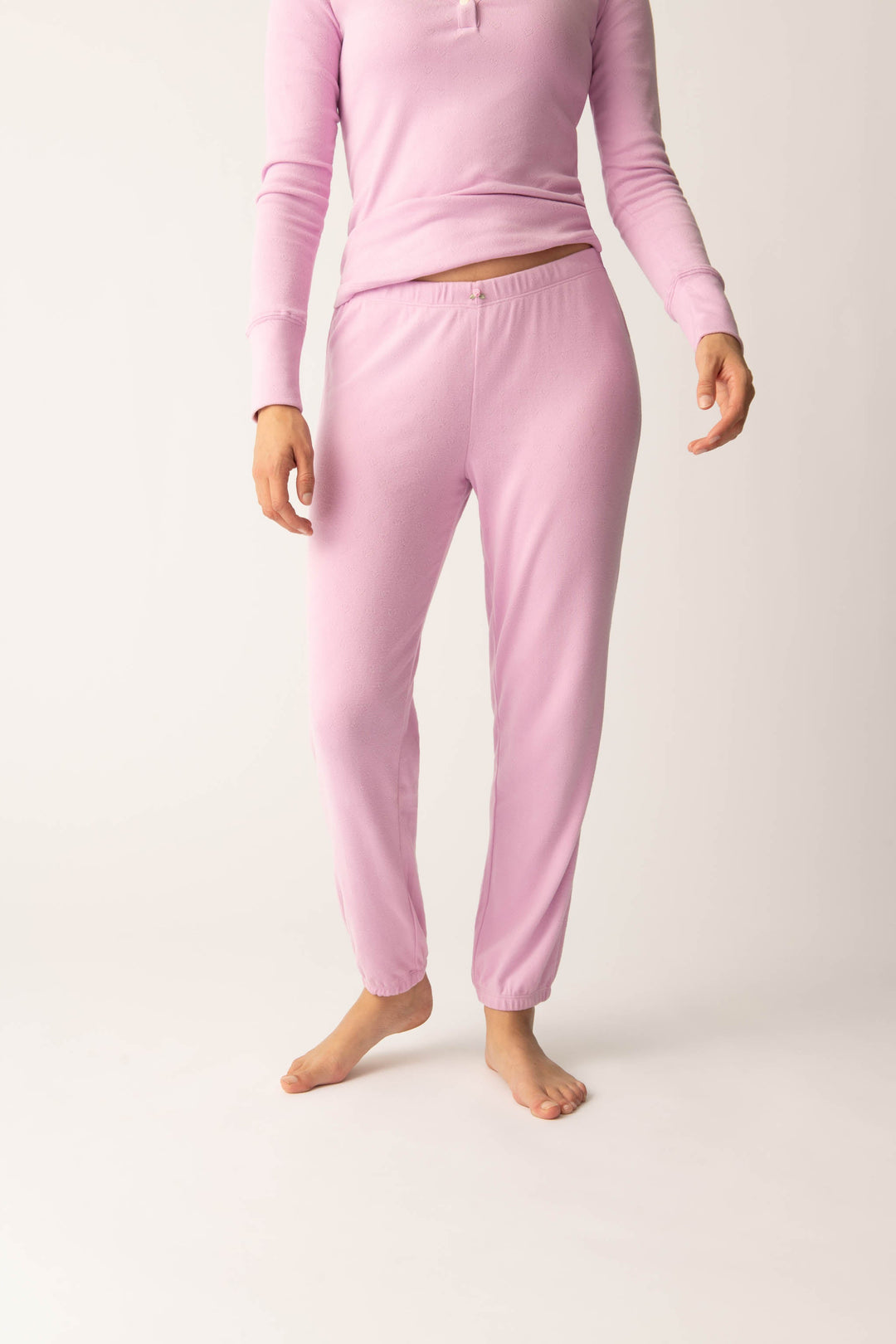 More Amour Pointelle Banded Pants - P.J. Salvage
