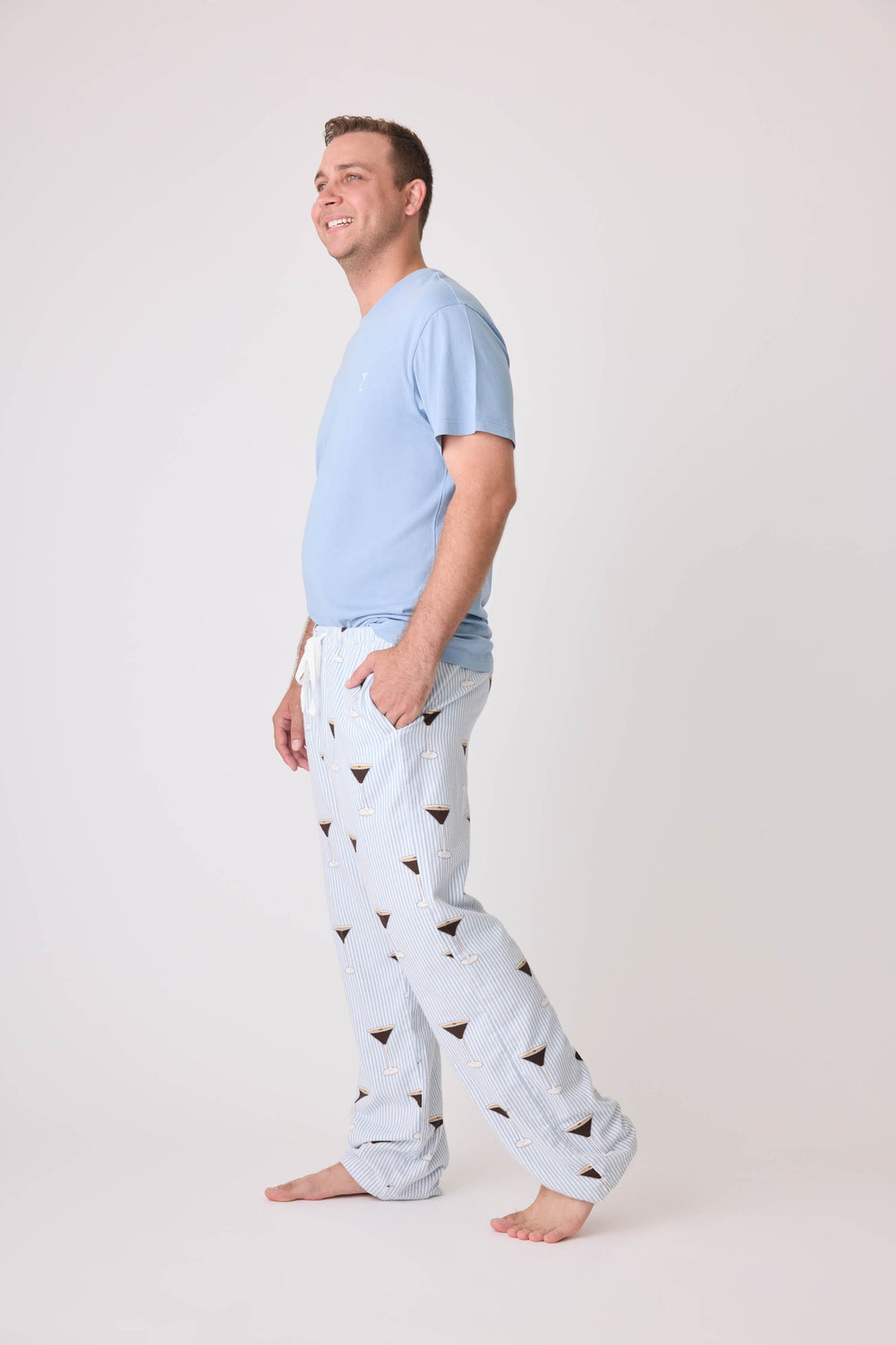 His & Hers Happy New Year Mens PJ Set - P.J. Salvage