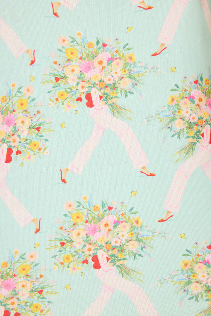 Adrian Valencia x PJS Floral Night Shirt - P.J. Salvage