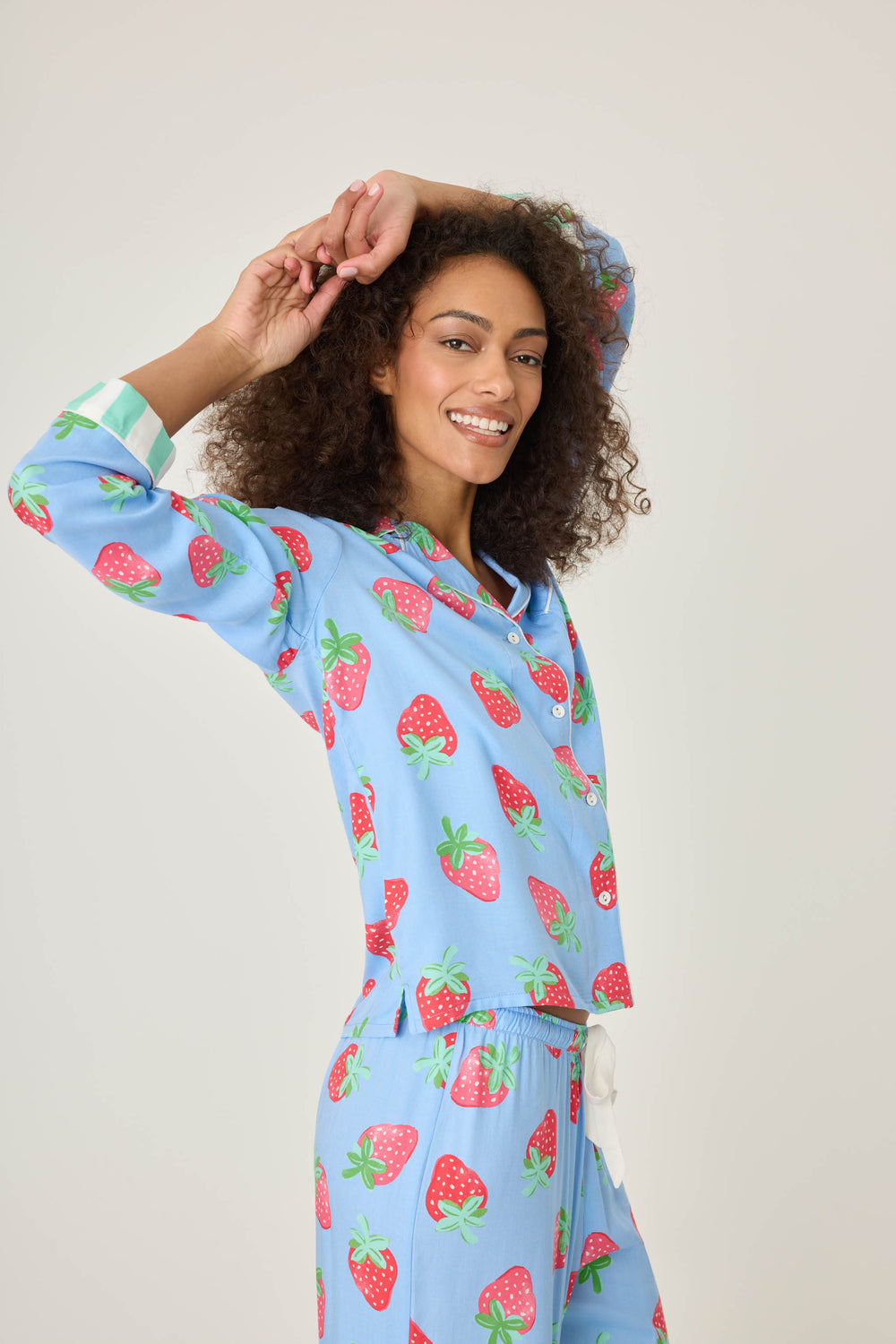 Farmer's Market Strawberry Long Sleeve - P.J. Salvage