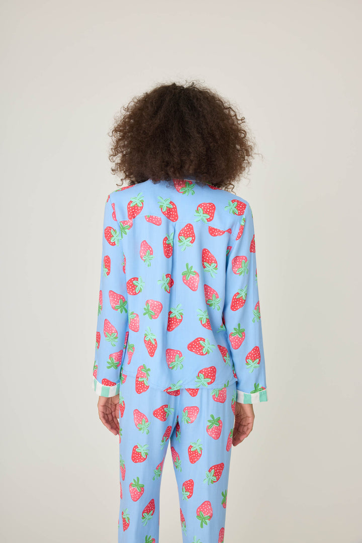 Farmer's Market Strawberry Long Sleeve - P.J. Salvage
