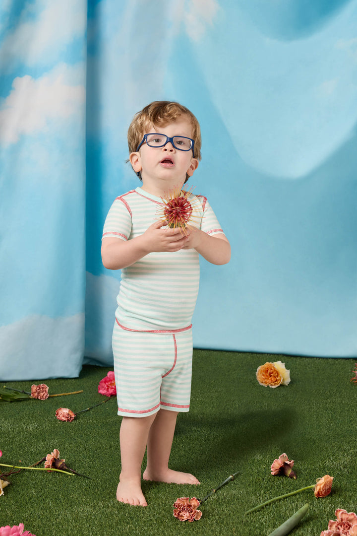 Adrian Valencia x PJS Striped Toddler PJ Set - P.J. Salvage