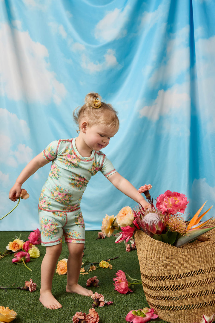 Adrian Valencia x PJS Floral Toddler PJ Set - P.J. Salvage