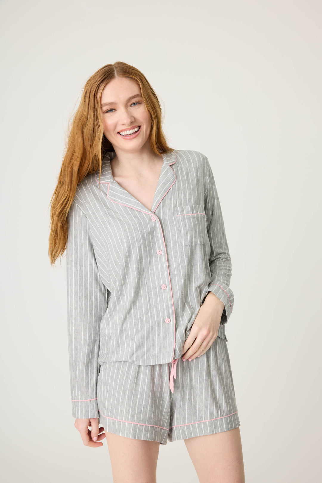 Lazy Days Long Sleeve Pajama Top - P.J. Salvage