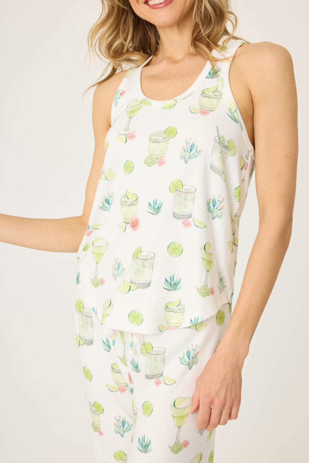 Limes & Sunshine Tank Top - P.J. Salvage