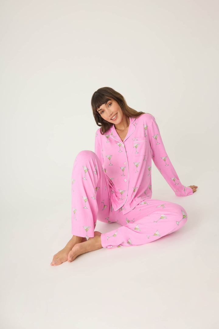 Playful Prints Drinks Pajama Top - P.J. Salvage