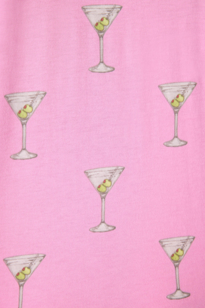 Playful Prints Drinks Pajama Top - P.J. Salvage