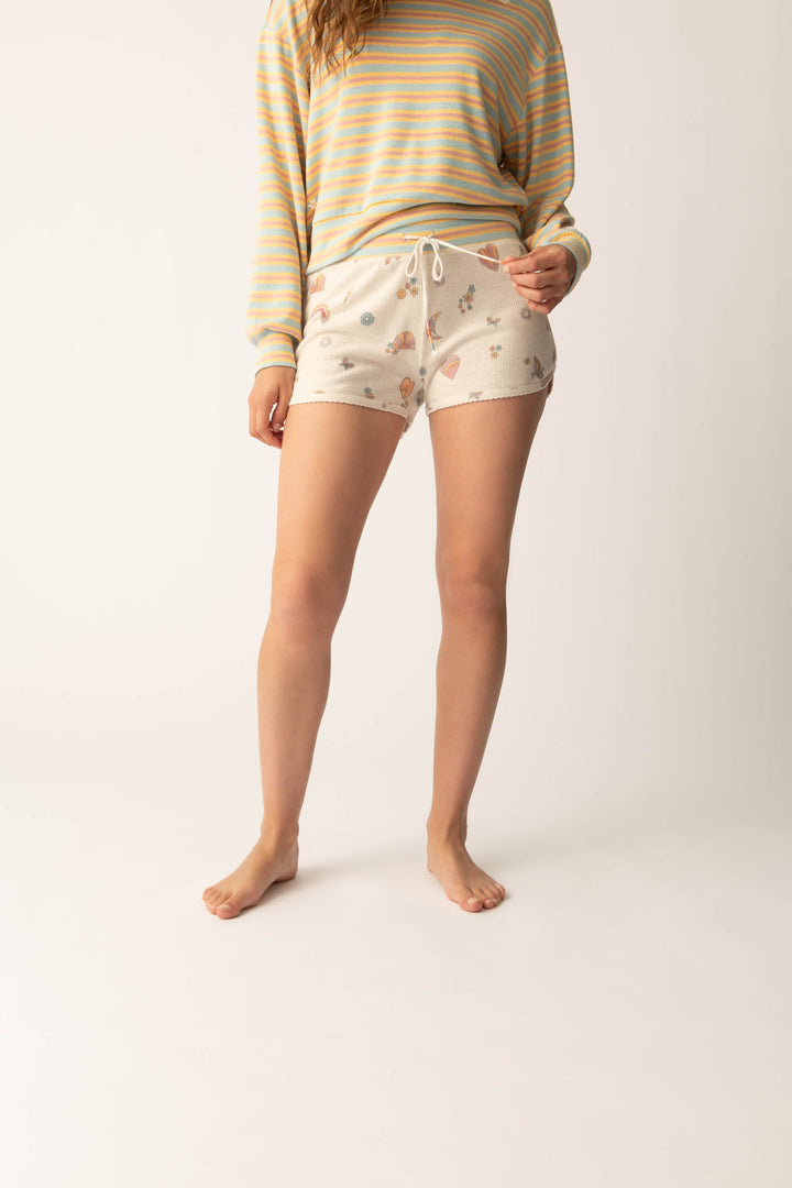 Sunshine On My Mind Emoji-Fun PJ Shorts - P.J. Salvage