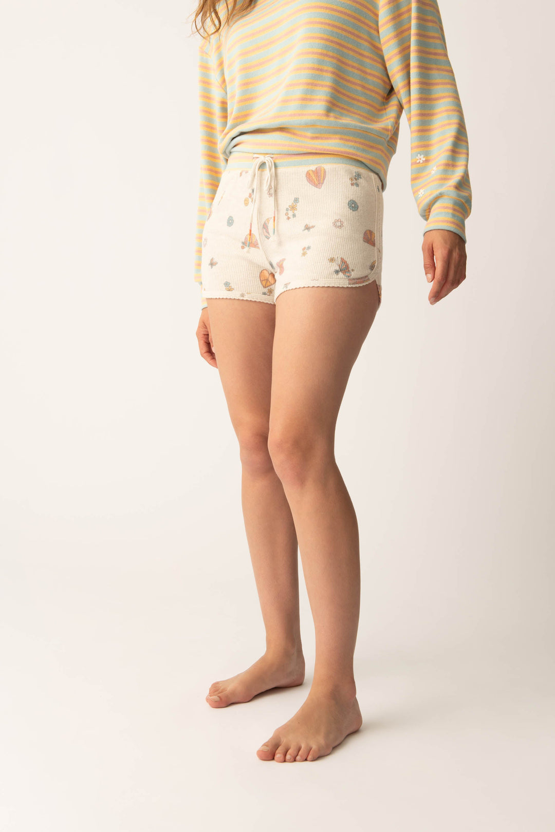 Sunshine On My Mind Emoji-Fun PJ Shorts - P.J. Salvage