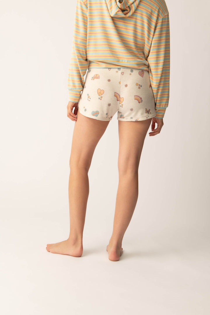Sunshine On My Mind Emoji-Fun PJ Shorts - P.J. Salvage