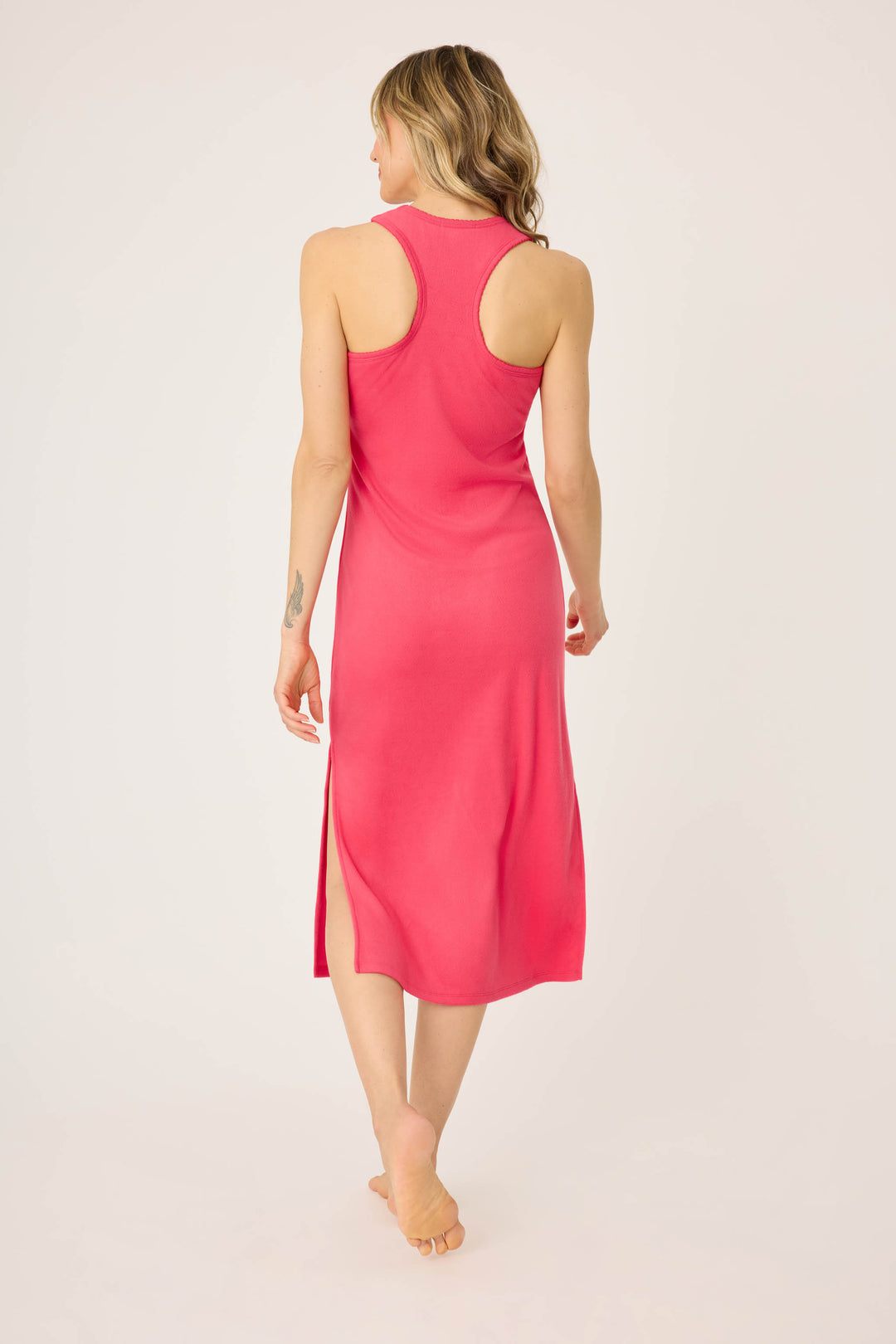 Tropical Dreams Solid Midi Dress - P.J. Salvage