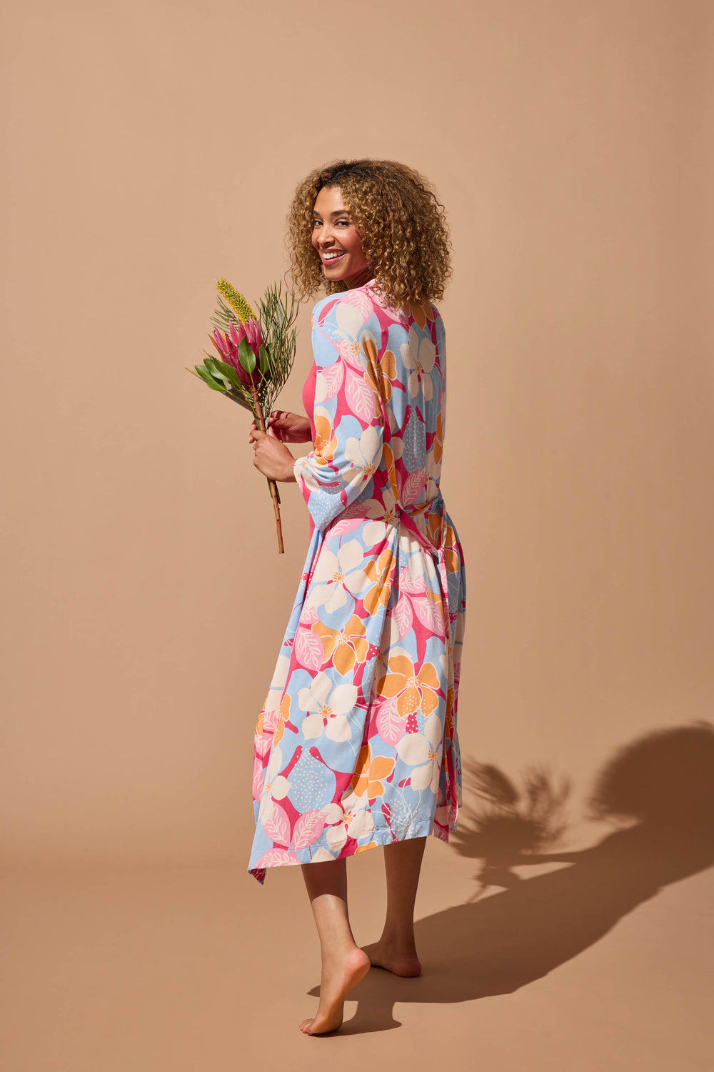 Tropical Dreams Floral Robe - P.J. Salvage