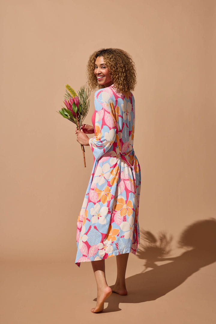 Tropical Dreams Floral Robe - P.J. Salvage