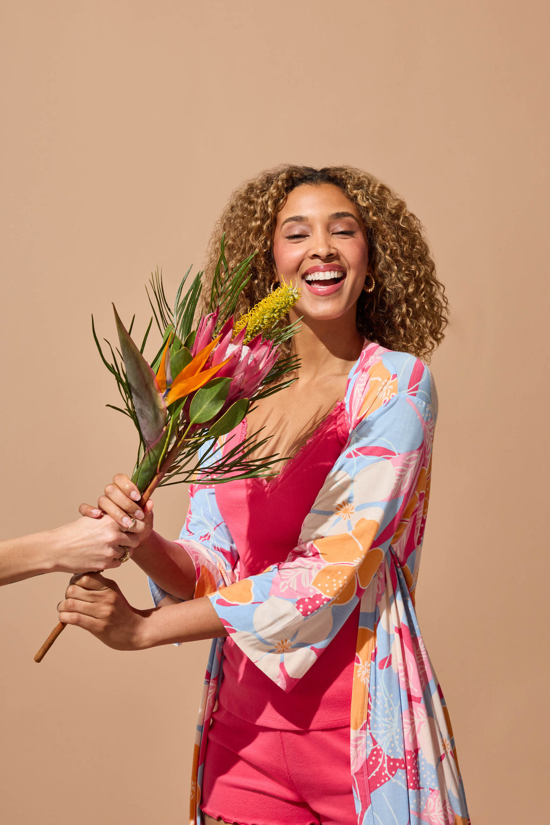 Tropical Dreams Floral Robe - P.J. Salvage