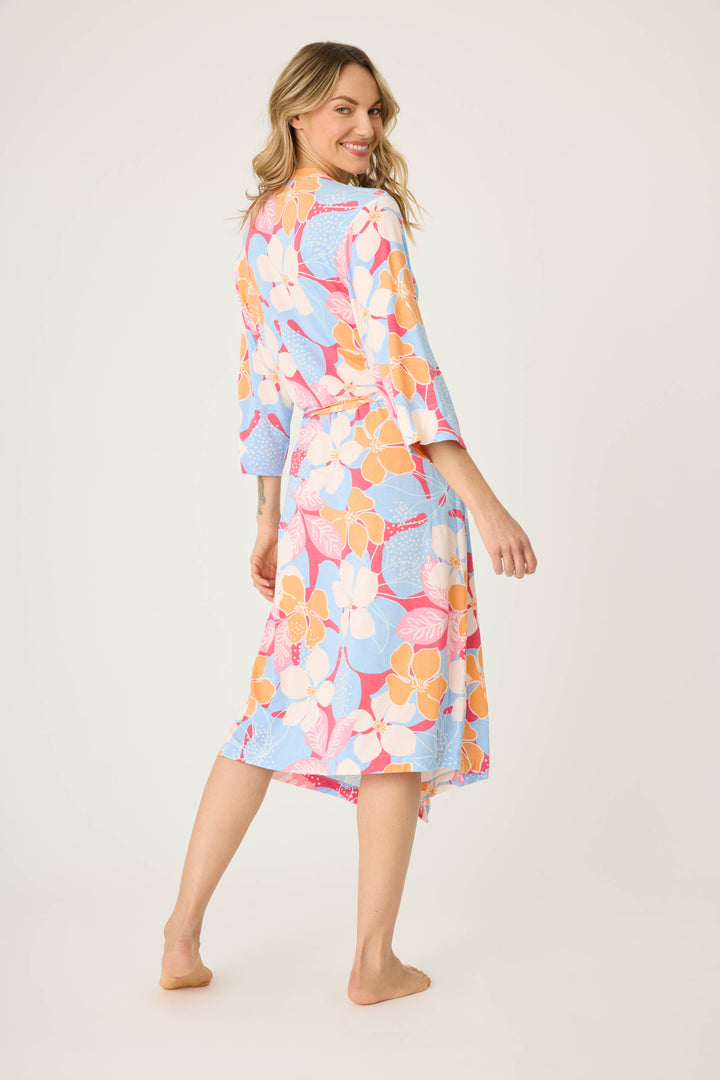 Tropical Dreams Floral Robe - P.J. Salvage