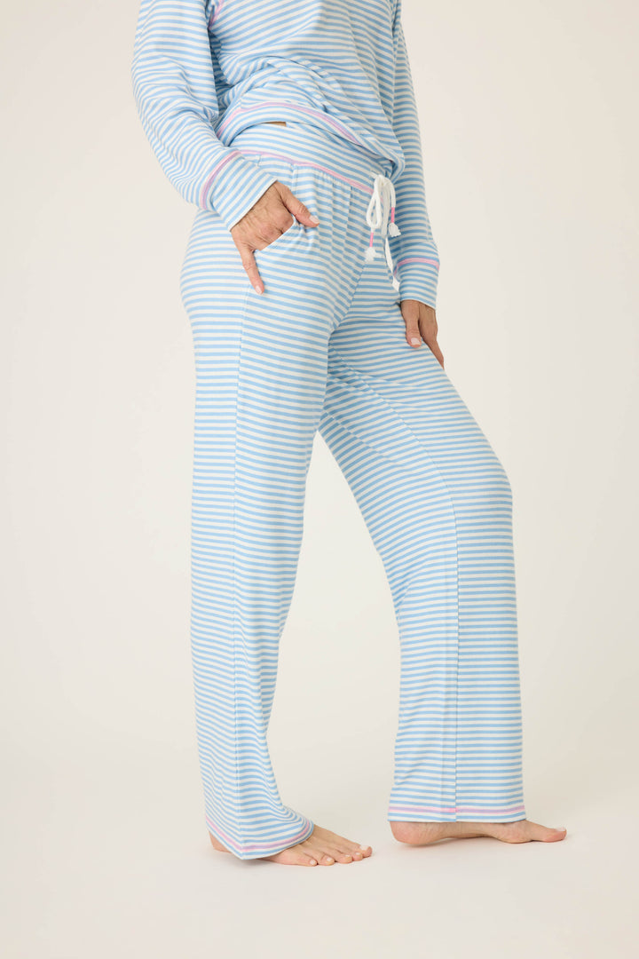 Striped Tropic Garden Lounge Pants - P.J. Salvage