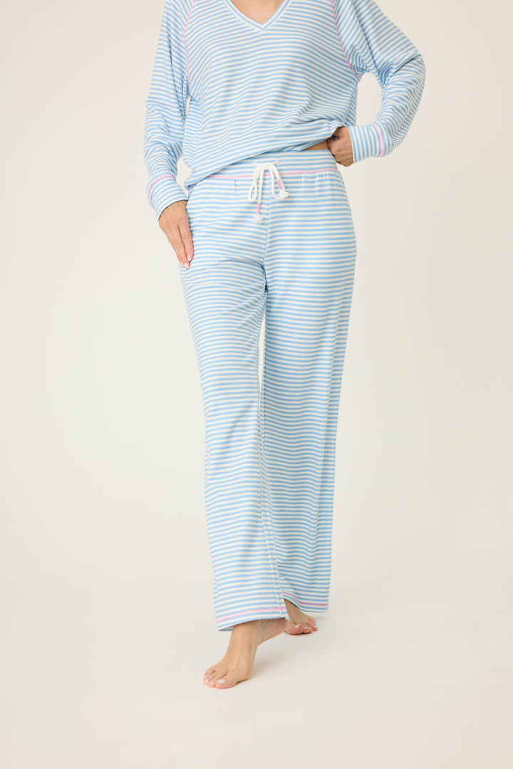 Striped Tropic Garden Lounge Pants - P.J. Salvage