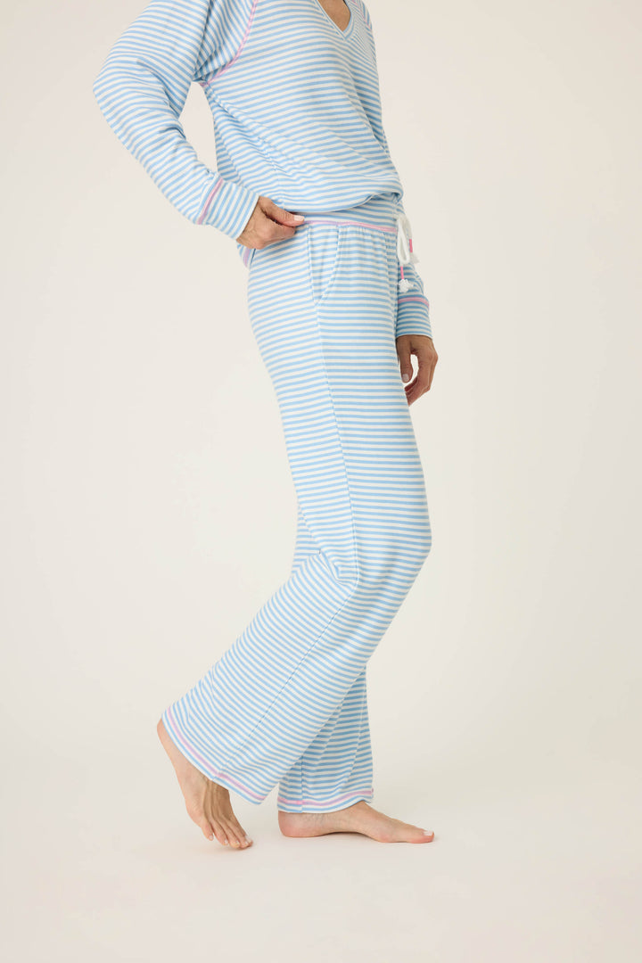 Striped Tropic Garden Lounge Pants - P.J. Salvage